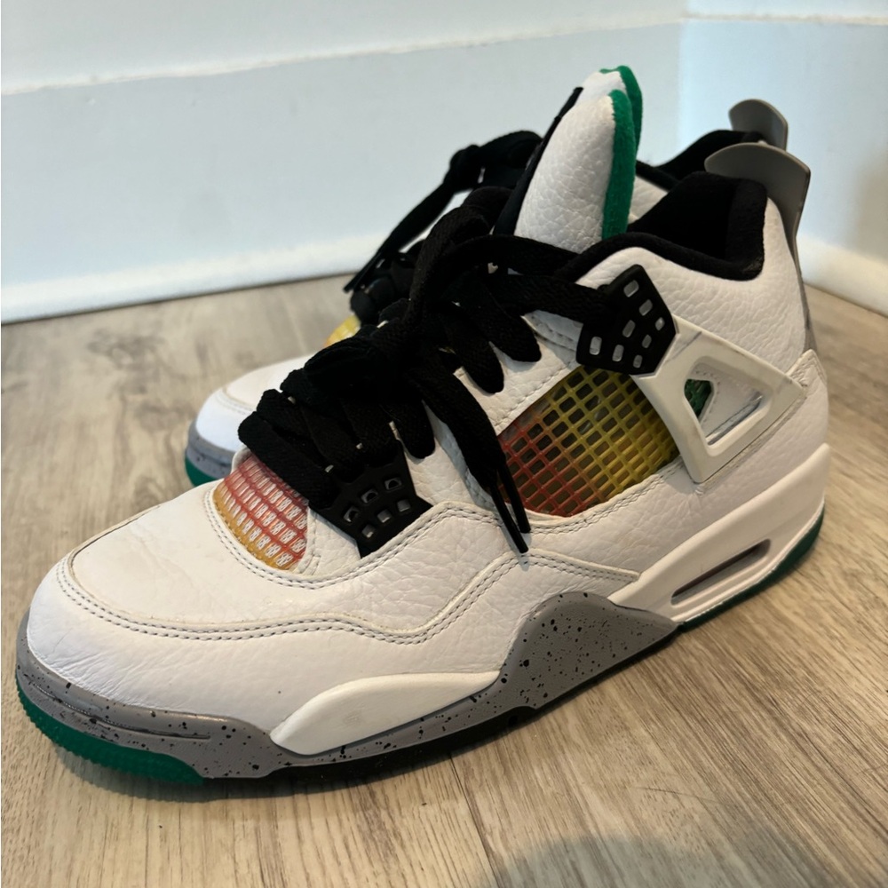 2020 Wmns Air Jordan 4 Retro 'Rasta - Picture 8 of 11